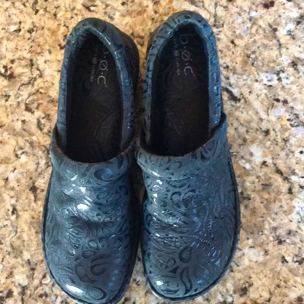 B.o.c. Navy blue women’s leather loafers size 8.5 - Picture 5 of 6